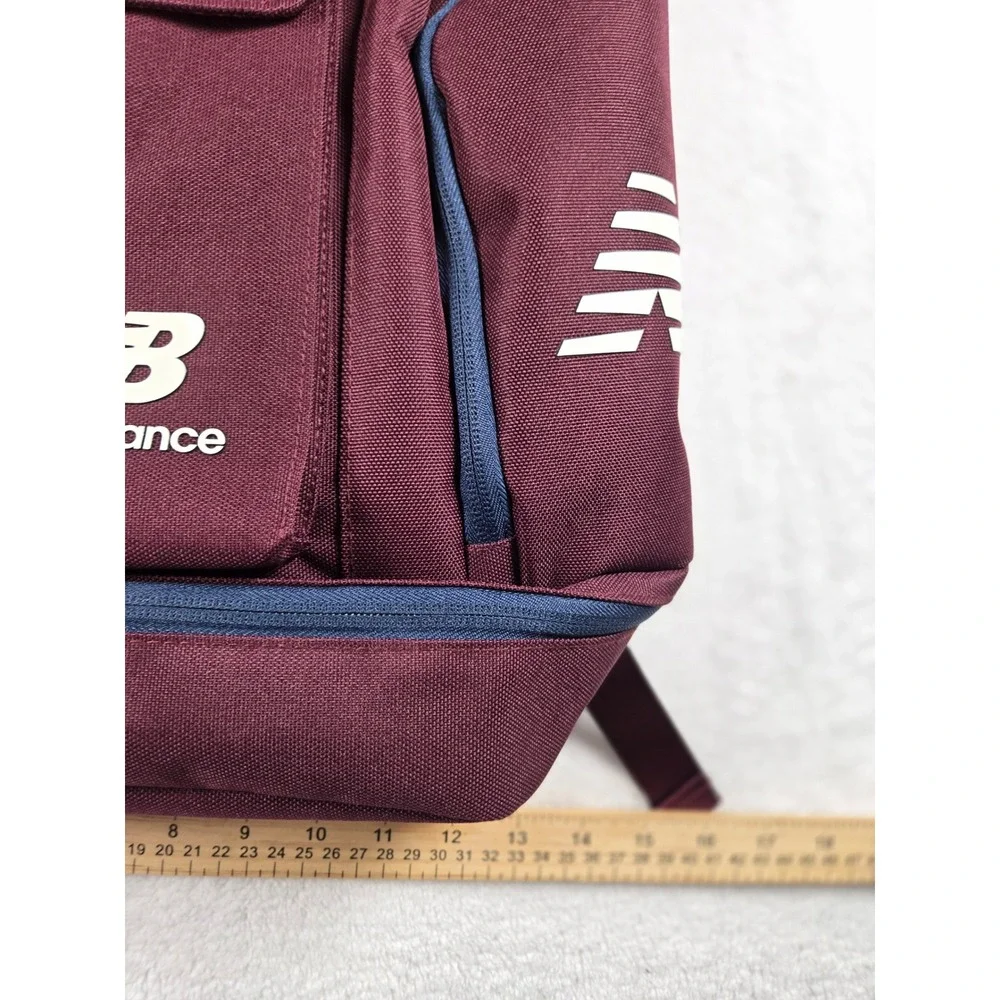 New Balance Nationals Outdoor 2026 Athlete Backpack Burgundy Navy Blue Bag New